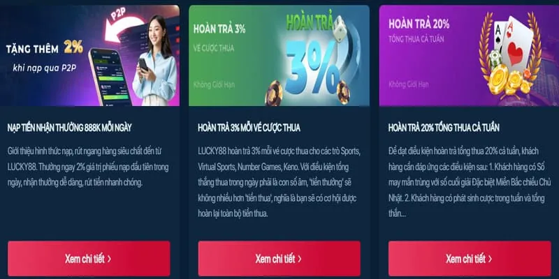 Ưu đãi nạp tiền hàng ngày tại Gavip99